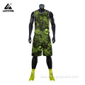 Sublimation Basketball Uniform Design For Team